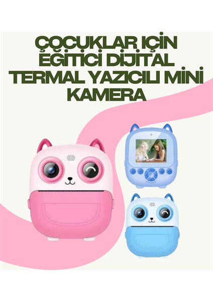 Anında Yazdıran Kamera – Çocuklara Uygun Hafif ve Renkli - T126G577-Z54126