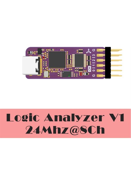 USB Mantık Analizörü Dla Mını 24MHZ 8ch Kanallar Donanım Hata Ayıklama Aracı 5V Mcu Arm Fpga Hata Ayıklayıcı (Yurt Dışından) fiyatları