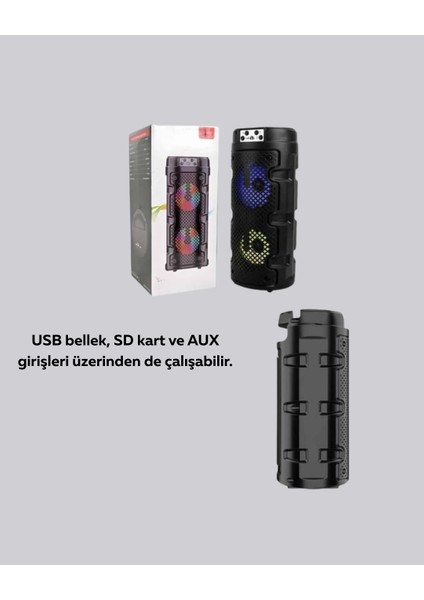 Uzun Pil Ömrü Sunan Kablosuz Bluetooth Hoparlör - M365R803-K07365 fiyatları