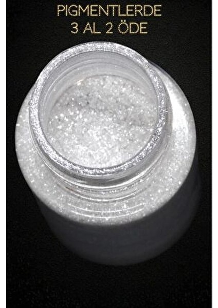 Glammed Göz Kalemi İle Uyumlu Gümüş Pigment Yumuşak Uygulama 15 ml indirimleri