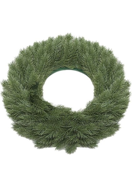 Noel Çelenk Süsü, Duvar Asması, Simüle Sarmaşık, Çam Iğnesi ve Yeşil Bitki Figürü (Yurt Dışından)