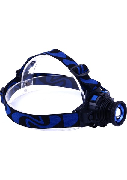 Q5 Şarjlı Mercekli Kafa Feneri Black Wt-121