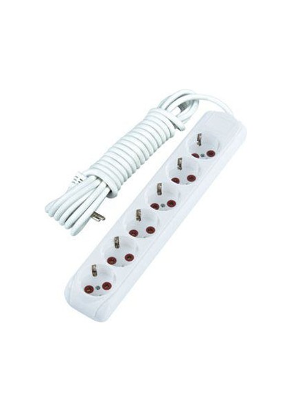 Android Çelik Örgü Şarj Data Kablosu Siyah + 3mt 6lı Topraklı Grup Priz Güvenli Kullanım - P6R4ZT modelleri