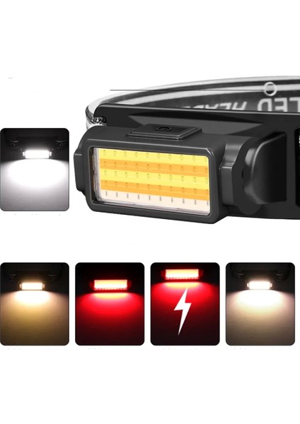 50 Cob Led Kafa Lambası Wt-650