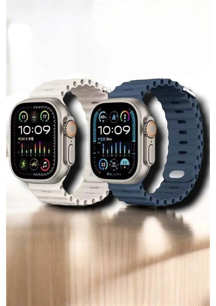 Yeni Nesil Ultra Akıllı Saat Titreşimli Uyku & Sağlık Takibi Çift Kordon - T317G047-Z79317 modelleri