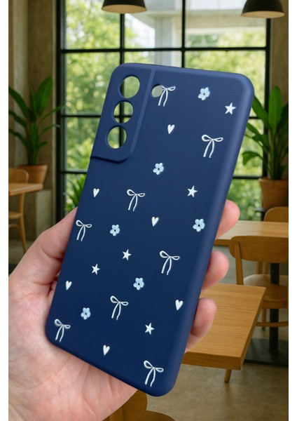 Samsung Galaxy S21 Fe- Mini Fiyonk Desenli Silikon Darbe Emici Klasik Korumalı Rubber Kılıf modelleri