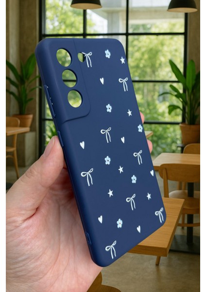 Samsung Galaxy S21 Fe- Mini Fiyonk Desenli Silikon Darbe Emici Klasik Korumalı Rubber Kılıf fırsatları