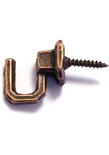 Vidalı Kanca, Askı Küçük - 15X23MM, Eskitme - 100 Adet