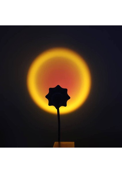 Gün Batımı Mini Gece Lambası USB Girişli