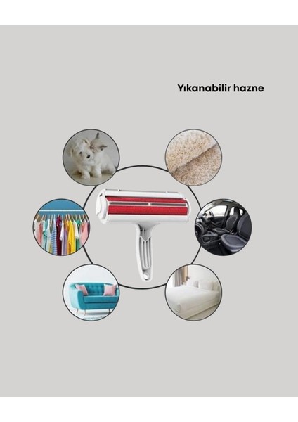 Hazneli Kedi Köpek Tüy Temizleyici – Halı Koltuk ve Kıyafet - N088J998-M56088 fiyatları