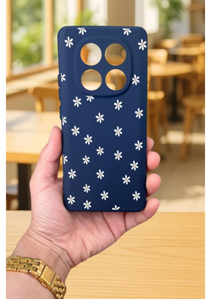 Xiaomi Redmi Note 14 Pro 5g Mini Papatya Desenli Silikon Darbe Emici Klasik Korumalı Rubber Kılıf fiyatları