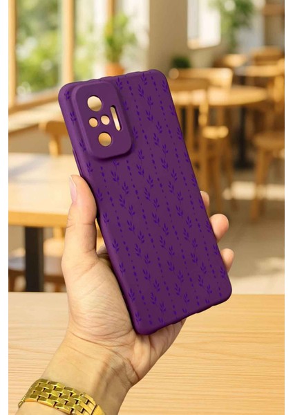 Xiaomi Redmi Note 1o Pro Sarmaşık Desenli Silikon Darbe Emici Klasik Korumalı Rubber Kılıf modelleri