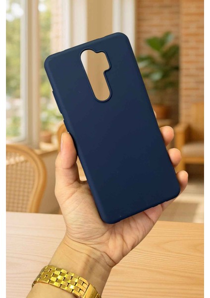 Xiaomi Redmi Note 8 Pro Silikon Darbe Emici Klasik Korumalı Rubber Kılıf