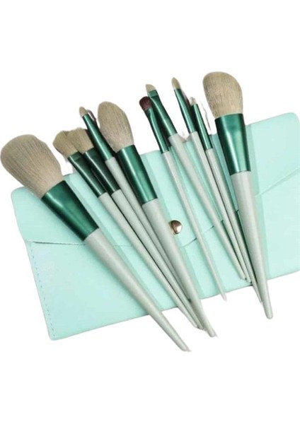 13 Parça Taşınabilir Kılıflı Profesyonel Makyaj Fırça Seti Pudra Allık Fond - T053G551-Z91 modelleri