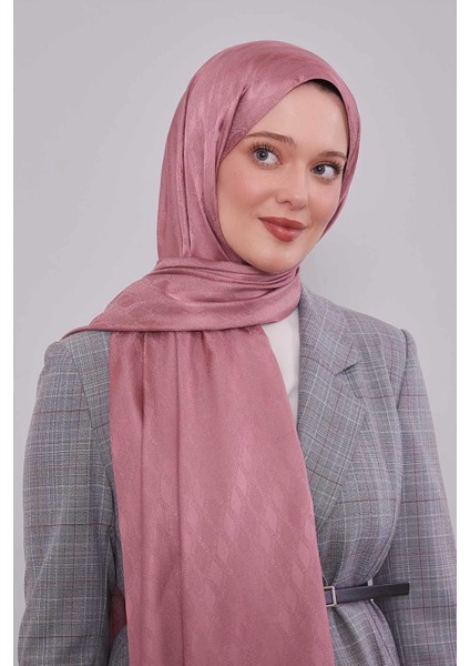 Gül Kurusu Örgü Desen Jakar Şal modelleri