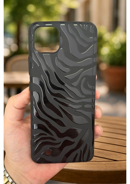 Realme C11 - Zebra Desenli Silikon Darbe Emici Klasik Korumalı Rubber Kılıf fiyatları