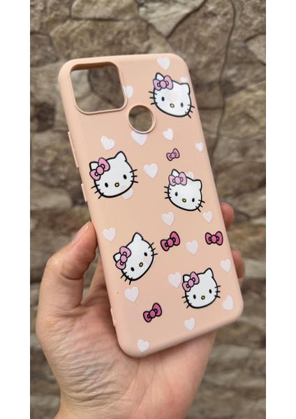 Realme C25 Uyumlu Kılıf Hello Kity Silikon Darbe Emici Klasik Korumalı Rubber Kapak fırsatları