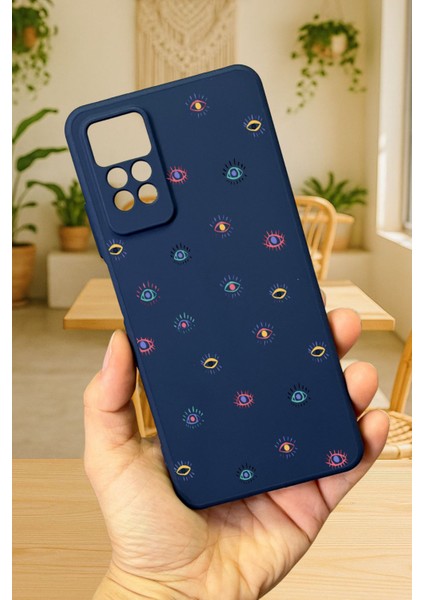 Redmi Note 11 Pro/note 12 Pro 4g Evıl Eye Desenli Silikon Darbe Emici Korumalı Rubber Kılıf