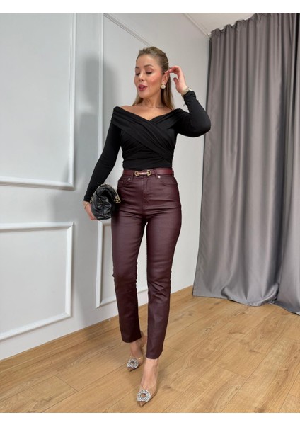 Siyah Çapraz Yakalı Bluz fiyatları