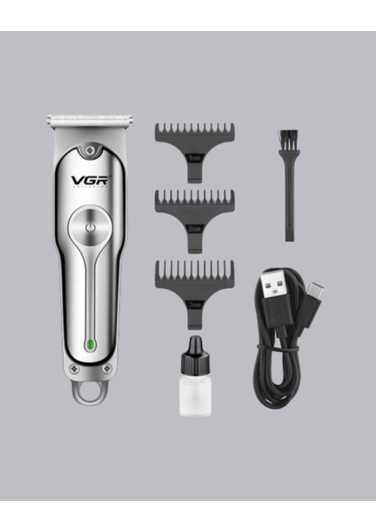 Gümüş Desenli Şarjlı Tıraş Makinesi – 120 Dakika Çalışma Süresi 3 Başl - T360G933-Z48 modelleri