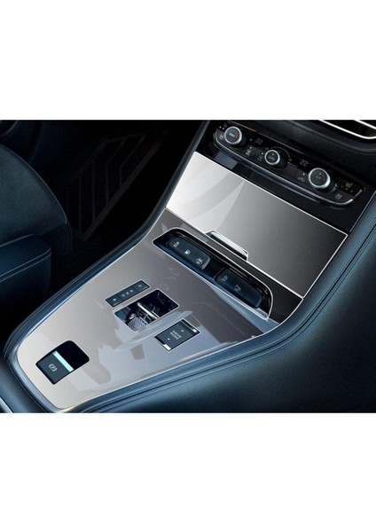 Opel Grandland Uyumlu Tuşlu Vites Etrafı Piano Black Tpu Koruyucu 2'li Set