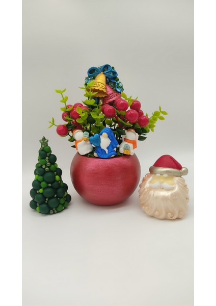 Yılbaşı Kokinalı Kırmızı Saksı modelleri