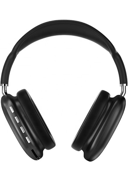 P9 Bluetooth 5.0 Kablosuz Siyah Kulaklık Mikrofonlu Uzun Pil Yüksek Bass Anc fırsatları