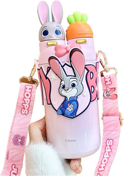 Disney Orijinal Zootopia Yalıtılmış Su Bardağı (Yurt Dışından)