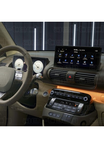 Hyundai Inster Uyumlu Navigasyon ve Dijital Gösterge 9h Nano Ekran Koruyucu 2li Set fiyatları