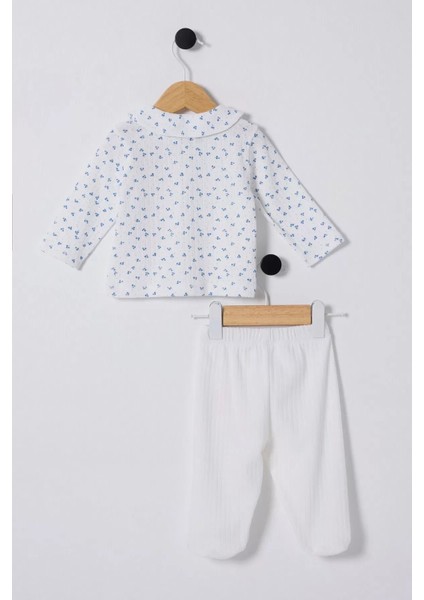 Litaetrend U.s Polo Bebek 2'li Takım USB2433 Beyaz-Mavi fiyatları