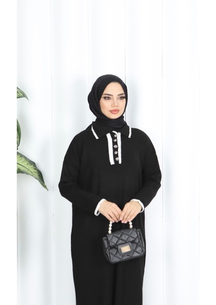 Polo Yaka Triko Elbise fırsatları