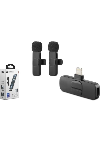 Kablosuz Çift Mikrofon Lıghtnıng Siyah HDX2784 fiyatları