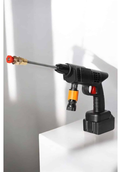 Bahçe ve Araba Yıkama Tabancası Su Basınçlı Hazneli Bataryalı Oto Yıkama - M871K674-R52871 fırsatları