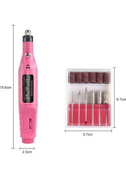Elektrikli Profesyonel Manikür Pedikür Seti Değiştirilebilir Başlık Seçeneği - M146R382-K74 fırsatları