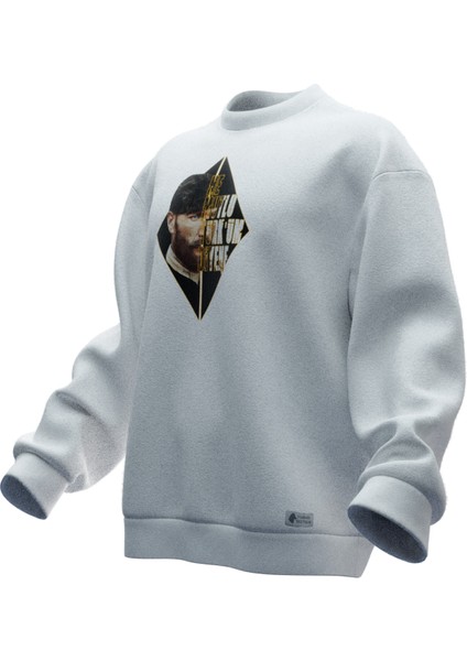 Atatürk (Ne Mutlu Türk'üm Diyene) Tasarımlı Rahat Kalıp Unisex Sweatshirt fiyatları