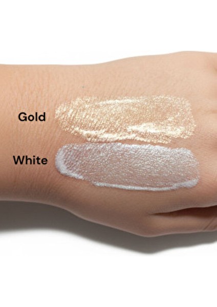 Likit Highlighter Sıvı Aydınlatıcı Altın ve Gümüş Renk Seçenekleri 30 ml indirimleri