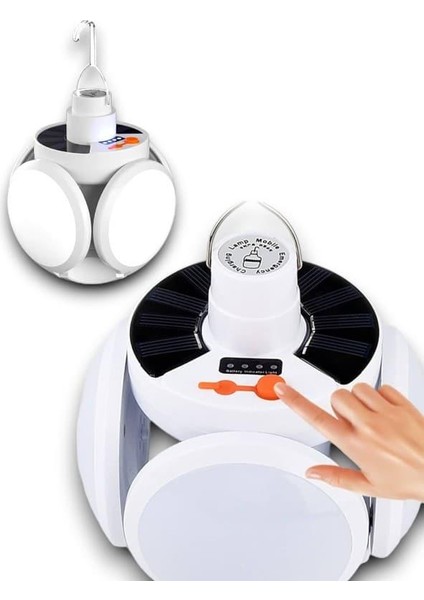 5 Kanatlı Solar Lamba - T553G055-Z58553 indirimleri