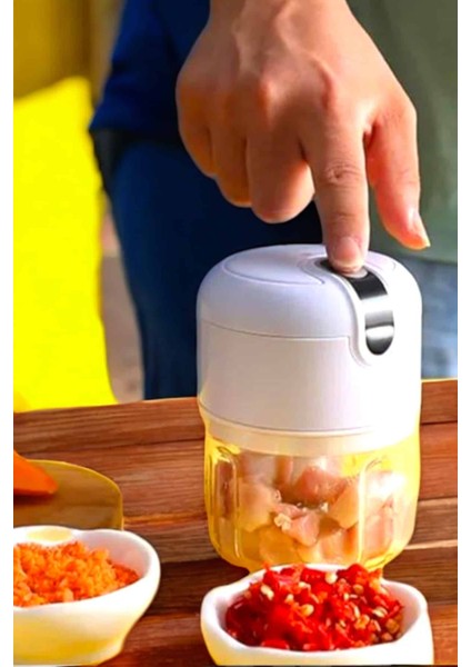 Şarjlı Portatif Doğrayıcı Mini Pratik Rondo El Doğrayıcı Üç Bıçaklı Çe - T105G114-Z84 fiyatları