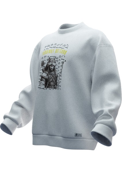 Tanrıkut Metehan Baskılı Oversıze Sweatshırt (Unısex) fiyatları