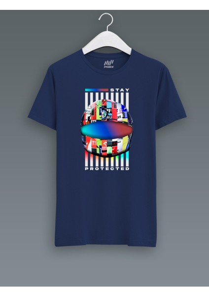 Stay Protected Kaskları T-Shirt