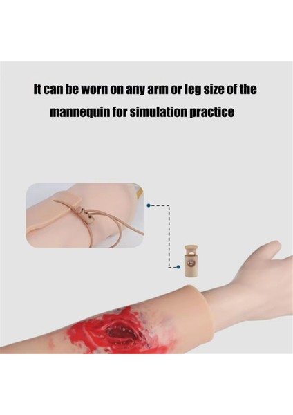 Travma Yarası Simülasyon Modülü Travma Yara Cilt Modülü Eğitim Egzersizleri Için Yara Ambalajlama Görev Eğitmeni (Yurt Dışından) indirimleri