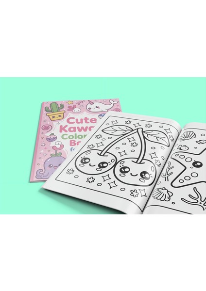 Kawaii Boyama Kitabı - Sevimli Çocuk Boyama Kitabı (4-8 Yaş) fiyatları