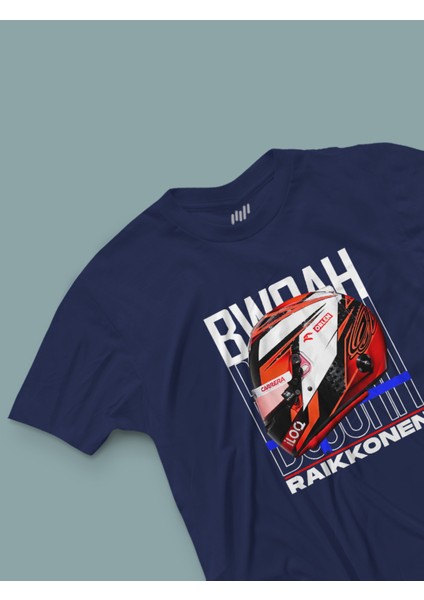 Kimi Raikkonen Bwoah Kask T-Shirt fiyatları