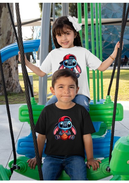 Stitch-Basketbol Çocuk T-Shirt fiyatları