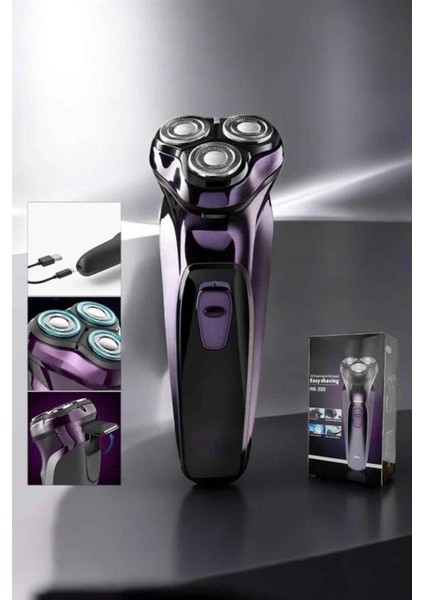 Profesyonel Şarjlı Saç ve Sakal Tıraş Makinesi Hassas Kesim - M046R615-K55046 fırsatları