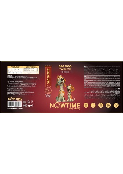 Tavuk Etli Natural Konserve Yetişkin Köpek Maması 6 Adet modelleri