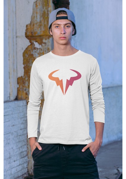 Rafael Nadal Uzun Kollu Beyaz T-Shirt fiyatları