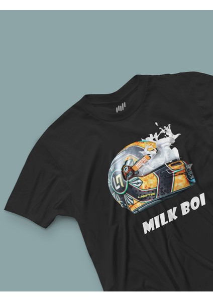 Lando Norris Milk Boi Kask T-Shirt fiyatları