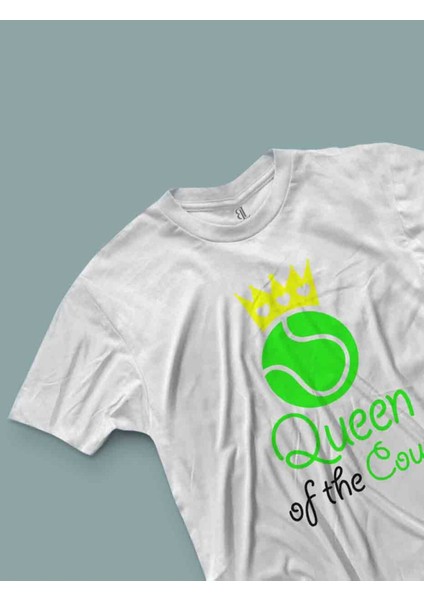 Queen Of The Court Siyah T-Shirt fiyatları