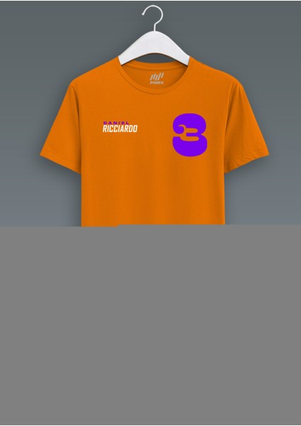 Daniel Ricciardo 3 Number Turuncu T-Shirt